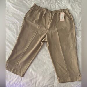 NWT Allison Daley Pants Size 14P Elastic Waisline